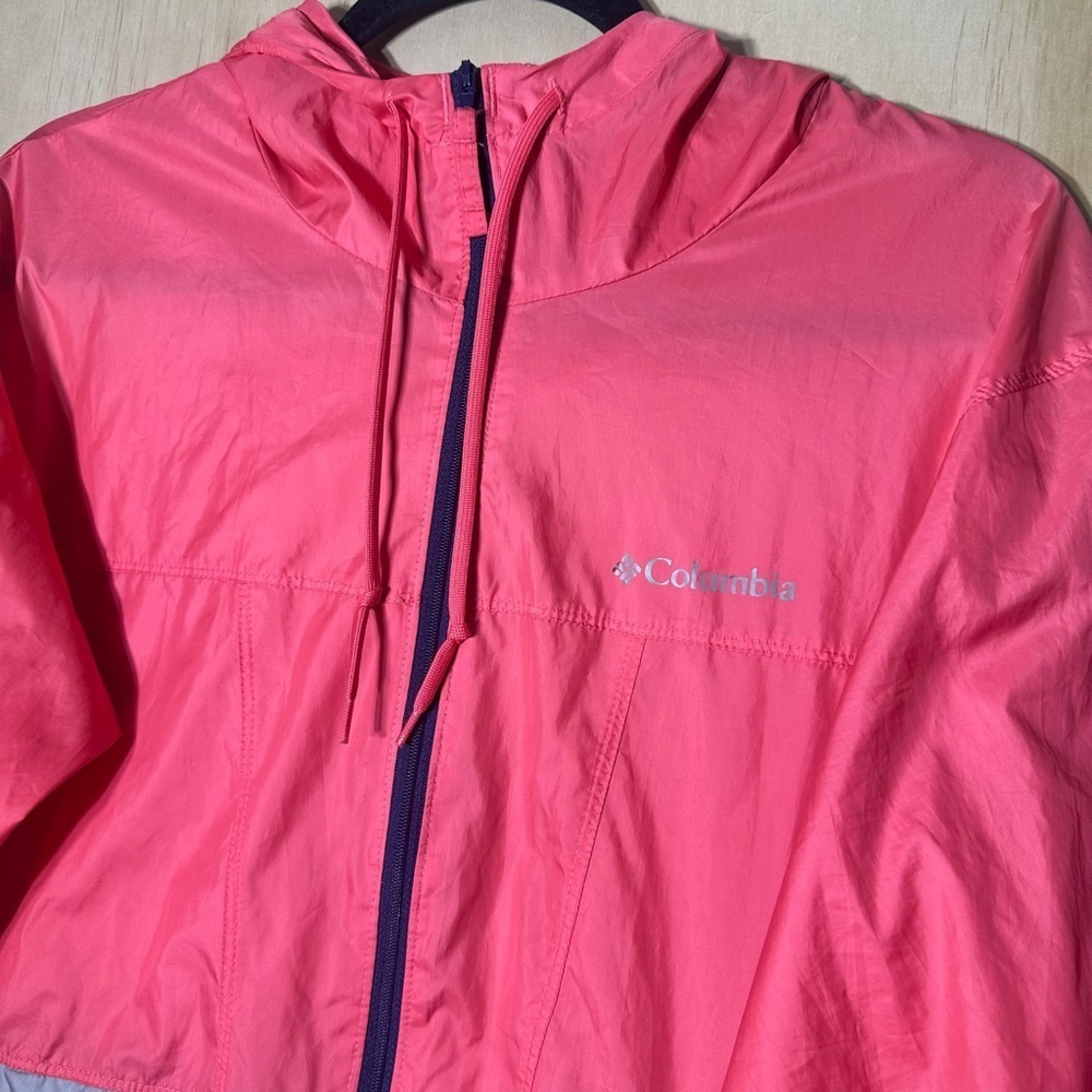 Columbia Women's Flash Forward Windbreaker Jacket Medium - Picture 3 of 11